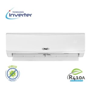 AIRE ACONDICIONADO SPLIT MURO 12.000 BTUH INVERTER R410A VIRUS PROTECT